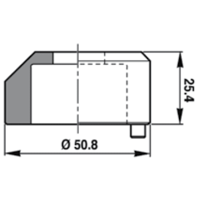 Matrice oblong A18048 Ficep - De 10.7X30.7 à 23.3X31.3
